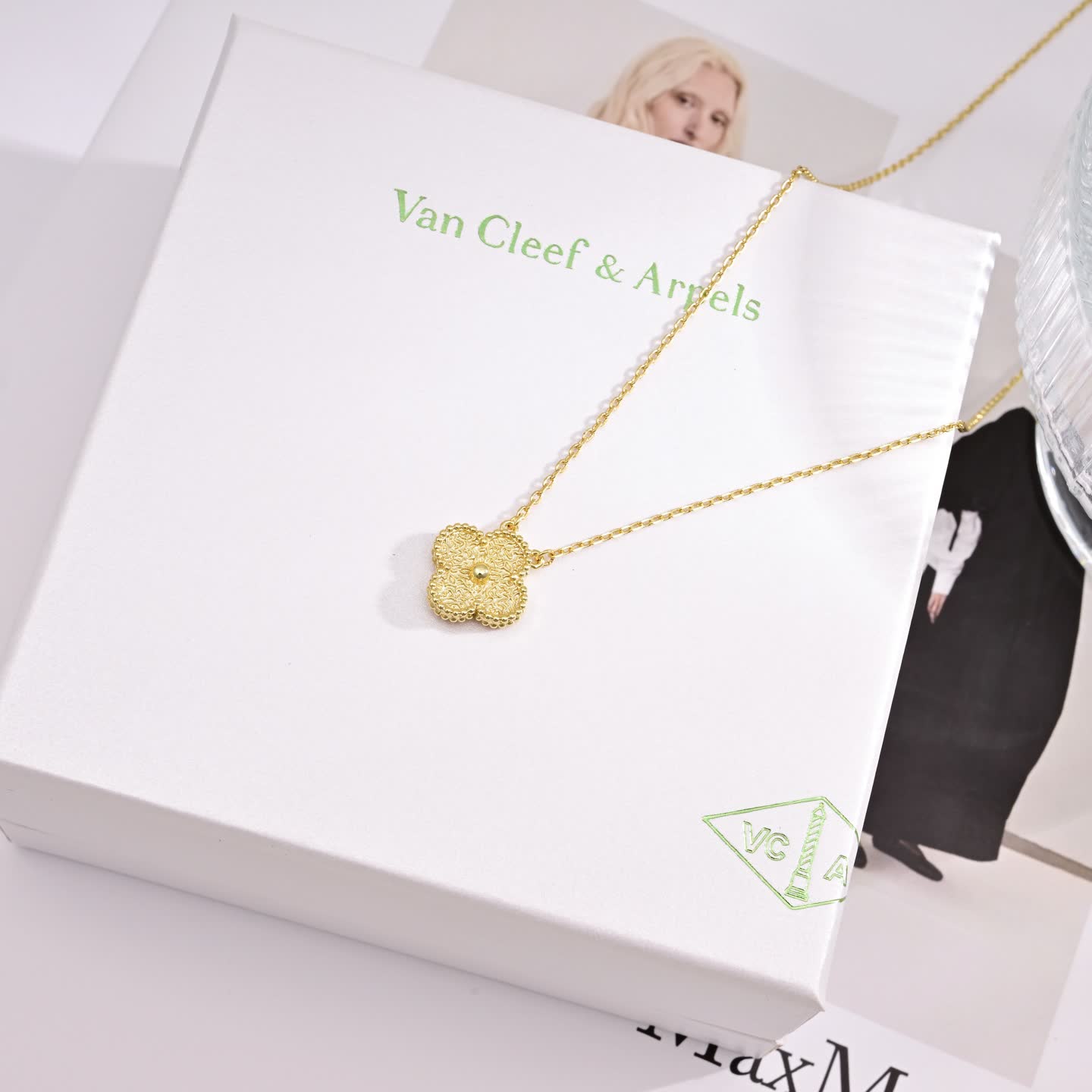 Van Cleef & Arpels Alhambra Gold Necklace